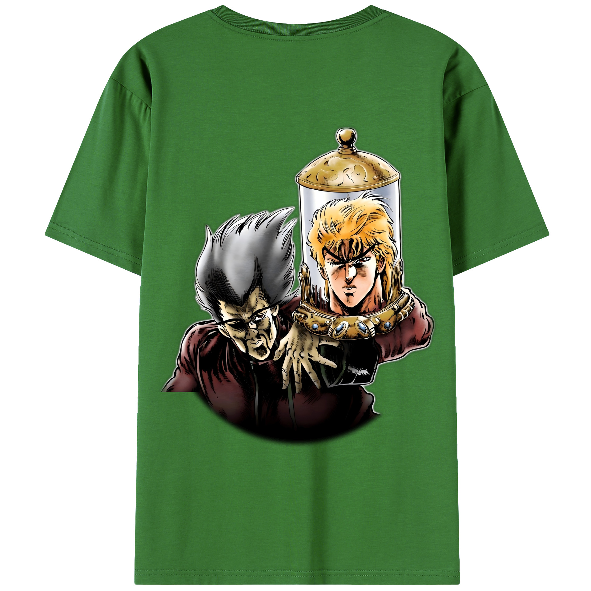 （画像用） ジョジョの奇妙な冒険 ディオ?ブランドー JoJo's Bizarre Adventure Dio Brando レディース半袖Tシャツ(バックプリント)